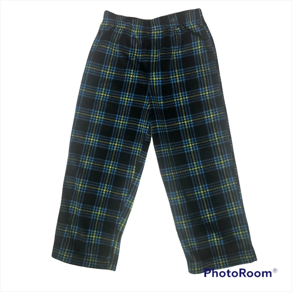 2 FOR $10!! EUC Mad Dog Concepts kids pajama pants, size 4/5, green plaid